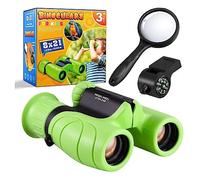 Dislocati Binocolo Bambini, Giocattoli Bambini 3-10 Anni Kit Esploratore Bambini Regali Bambini 3 4 5 6 7 8 9 10 Anni Lente Ingrandimento Bambini Giochi Bambini 3-10 Anni Maschio Bussola Bambini