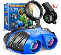Dislocati Binocolo Bambini, Regali Femmina, Giocattoli per Natale 2022 Kit Esploratore, con Lente Ingrandimento, 3-10 Anni