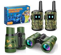 Dislocati Giochi Bambino 3-9 Anni Maschio, Walkie-talkie Bambini Regalo Bambino 3-9 Anni Binocolo Bambini Giochi da Giardino per Bambini Giochi all'aperto per Giocattoli Bambino Regali di Pasqua