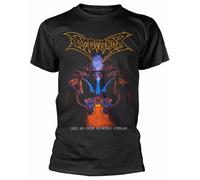 Dismember 'Like An Ever Flowing Stream' (Nero) T-Shirt - NUOVO E UFFICIALE
