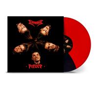 Dismember 'Pieces' LP Vinile diviso rosso nero - Nuovo e Sigillato