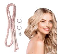 Disnace Boccoli Capelli, Bigodino Lungo per Boccoli, 1.6m Bigodino Fascia Capelli, Set Bigodini Senza Calore, Senza Riccioli di Calore per Dormire, Adatto a Tutti i Tipi di Capelli, Rosa
