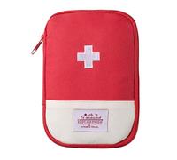 Disnace Mini Borsa di Pronto Soccorso Portatile, Borsa Pronto Soccorso Vuota, Borse Di Stoccaggio Della Medicina, Mini Borse Medica Sportiva Portatile, Borse Porta Medicine da Viaggio