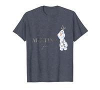 Disney 100 Anniversary Frozen Olaf D100 Quote Sweet Maglietta, Uomo, Pervinca, S