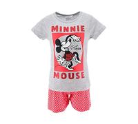 Disney 100 Ans, Set di Pigiama Bambina, Gris,