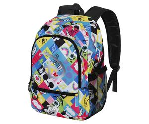 Disney 100 Collage-FAN Fight Backpack 2.0, Multicolour, 18 x 31 x 44 cm, Capacit