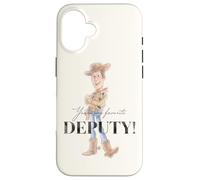 Disney 100 e Pixar's Toy Story Woody My Favorite Deputy Custodia per iPhone 16