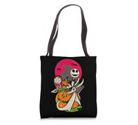 Disney 100 Nightmare Before Christmas Halloween Jack & Sally Tote Bag
