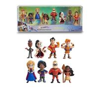 Disney 100 - Pack Rentless Persuit, giocattolo da collezione con personaggi Disney, include 8 figure diverse, licenza ufficiale al 100%, 12 da collezionare, 3 anni, famosa (DED16600)