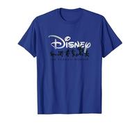 Disney 100 Years of Wonder Mickey & Pals Silhouettes D100 Maglietta, Uomo, Blu Reale, S