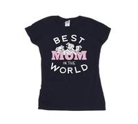 Disney 101 Dalmatians Best Mum In The World Maglietta Donna (BI22995)