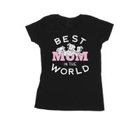 Disney 101 Dalmatians Best Mum In The World Maglietta Donna (BI22995)