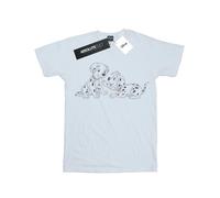Disney 101 Dalmatians Friends Maglietta Acquerello Ragazze (BI15043)