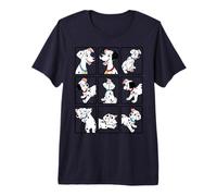Disney 101 Dalmatians Group Shot Box Up Maglietta premium