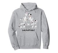 Disney 101 Dalmatians Group Shot Logo Felpa con Cappuccio