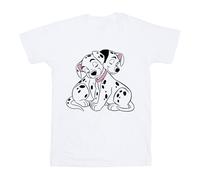 Disney 101 Dalmatians Maglietta L'amore dei Cuccioli Ragazze (BI14394)