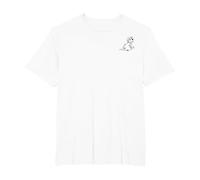 Disney 101 Dalmatians Rolly Left Chest Maglietta, Uomo taglie grandi, Bianco, 2X Tall