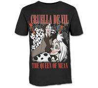 Disney 101 Dalmations Cruella Homage autorizzato Uomo maglietta
