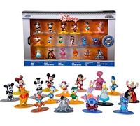 Jada Set di 18 nanofigure Disney in metallo da 4 cm da collezione