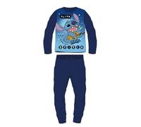 DISNEY 2 Pezzo Pigiama T Shirt + Kid Pantaloni (2 à 8Anni) Polar Lilo & Stitch Dolce Carino Caldo - Confezione da 2: Set Pigiama Stampato Ragazza Ragazzo Modello Dis Lis 5204C440-S1-4Anni