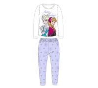DISNEY 2 Pezzo Pigiama T Shirt + Kid Pantaloni (2 à 8Anni) Regina delle Nevi Dolce Carino Caldo - Confezione da 2: Set Pigiama Ragazza Ragazzo Modello Dis FROZ 5204B956-S1-8Anni