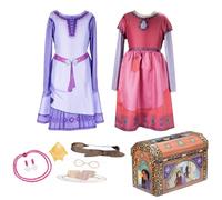 Disney 228434 Dahlia ASHA N Dalia, set da bambina, costume da bagno, 4-6