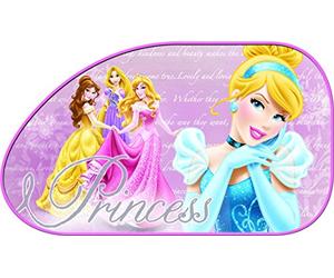 Disney 28212 Coppia Tendine Laterali Trapezio Principesse, 65x38 cm