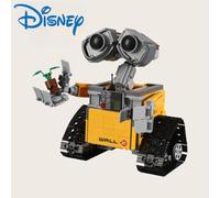 Disney 687PCS Creativo Wall E Robot MOC Building Block 21303 modello fai da te Decorazione della casa giocattoli regalo per bambini e adulti
