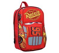 Disney 760-8462 "Piston Cup Champion Cars Saetta McQueen 3D Effect Zaino, 31 cm