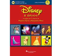 Disney - 8 brani arrangiati per due chitarre da M. Varini e A. Minci. Livello intermedio + contenuti audio scaricabili con QR code