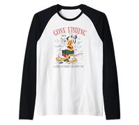 Disney A Goofy Movie Gone Fishing The Goofy Way Big Poster Maglia con Maniche Raglan