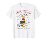 Disney A Goofy Movie Gone Fishing The Goofy Way Big Poster Maglietta