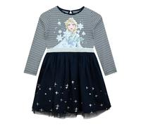 Disney Abito da Festa Frozen | Abiti per Ragazze Frozen | Vestiti Principessa Bambina | età da 18 Mesi a 10 Anni | Merce Ufficiale Frozen | Blu | 3-4 Anni