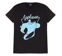 Disney Aladdin Genie Applauso da Donna Boyfriend Fit T-Shirt Black 3XL