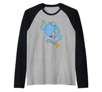 Disney Aladdin Genie Lamp Maglia con Maniche Raglan