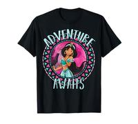Disney Aladdin Jasmine Adventure Awaits C1 Maglietta