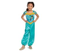 Disney Aladdin Jasmine Basic Plus Costume Bambina Taglia Small Blu