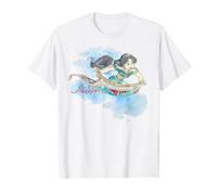 Disney Aladdin Jasmine Magic Ride Watercolor Maglietta