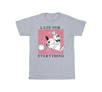 Disney Alice in Wonderland Maglietta Bianco Coniglio Uomo (BI10309)