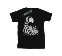 Disney Alice in Wonderland Maglietta Gatto di Cheshire Monocromo Uomo (BI9953)