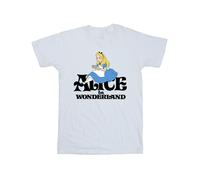 Disney Alice In Wonderland Tea Drinker Maglietta Classico Uomo (BI10529)