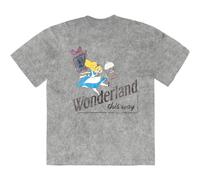 Disney Alice In Wonderland This Way autorizzato Uomo maglietta