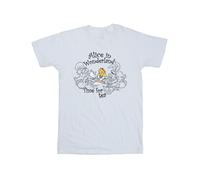 Disney Alice In Wonderland Time For Tea Maglietta Uomo (BI10497)