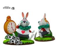 DIORAMA FIGURE BIANCONIGLIO ALICE NEL PAESE DELLE MERAVIGLIE DISNEY