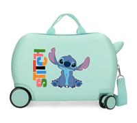 Disney Aloha Stitch Valigia per bambini Blu 45 x 31 x 20 cm Rigido 1,8 kg Chiusura a combinazione laterale ABS 1,8 kg 24,6 L Bagaglio a mano, blu, Taglia unica, Valigia per bambini