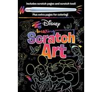 Disney Amazing Scratch Art: With Scratch Tool and Coloring Pages