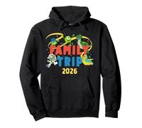 Disney And Pixar Characters Vacation Party Family Trip 2026 Felpa con Cappuccio