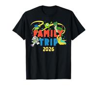 Disney And Pixar Characters Vacation Party Family Trip 2026 Maglietta