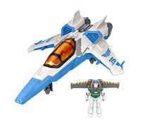 Disney and Pixar Lightyear Toys , Buzz Lightyear Figure with Blast and Battle XL-15 Spaceship , Collectible Set , Gifts for Kids