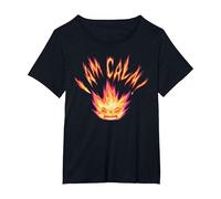 Disney And Pixar’s Elemental Ember Lumen I Am Calm! Maglietta, Donna Plus-Size, Nero, 3X